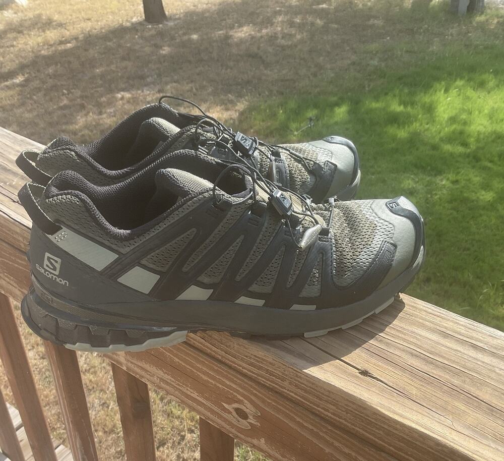 Salomon Men’s Trail Running Shoes XA PRO 3D Size 12.5 Ortholite Green